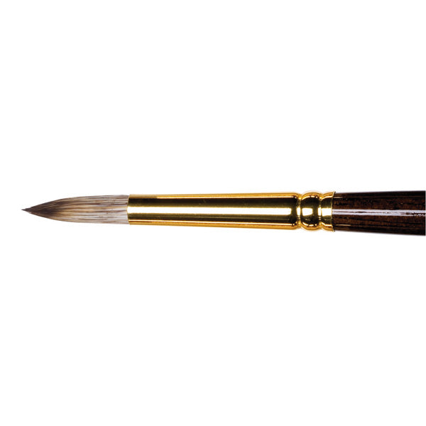Winsor and Newton - Monarch Round Long Handle Brush - No. 4