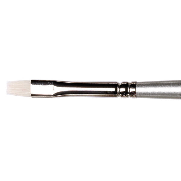 Winsor and Newton - Artisan Short Flat Long Handle Brush - No. 4