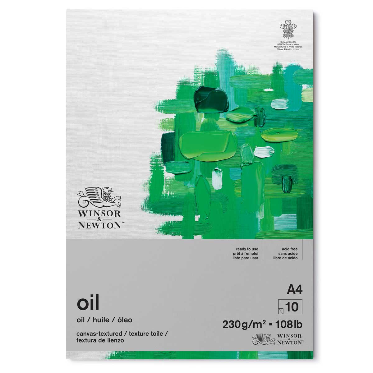 Winsor and Newton - Oil Colour Pad - A4 230gsm - 10 sheets