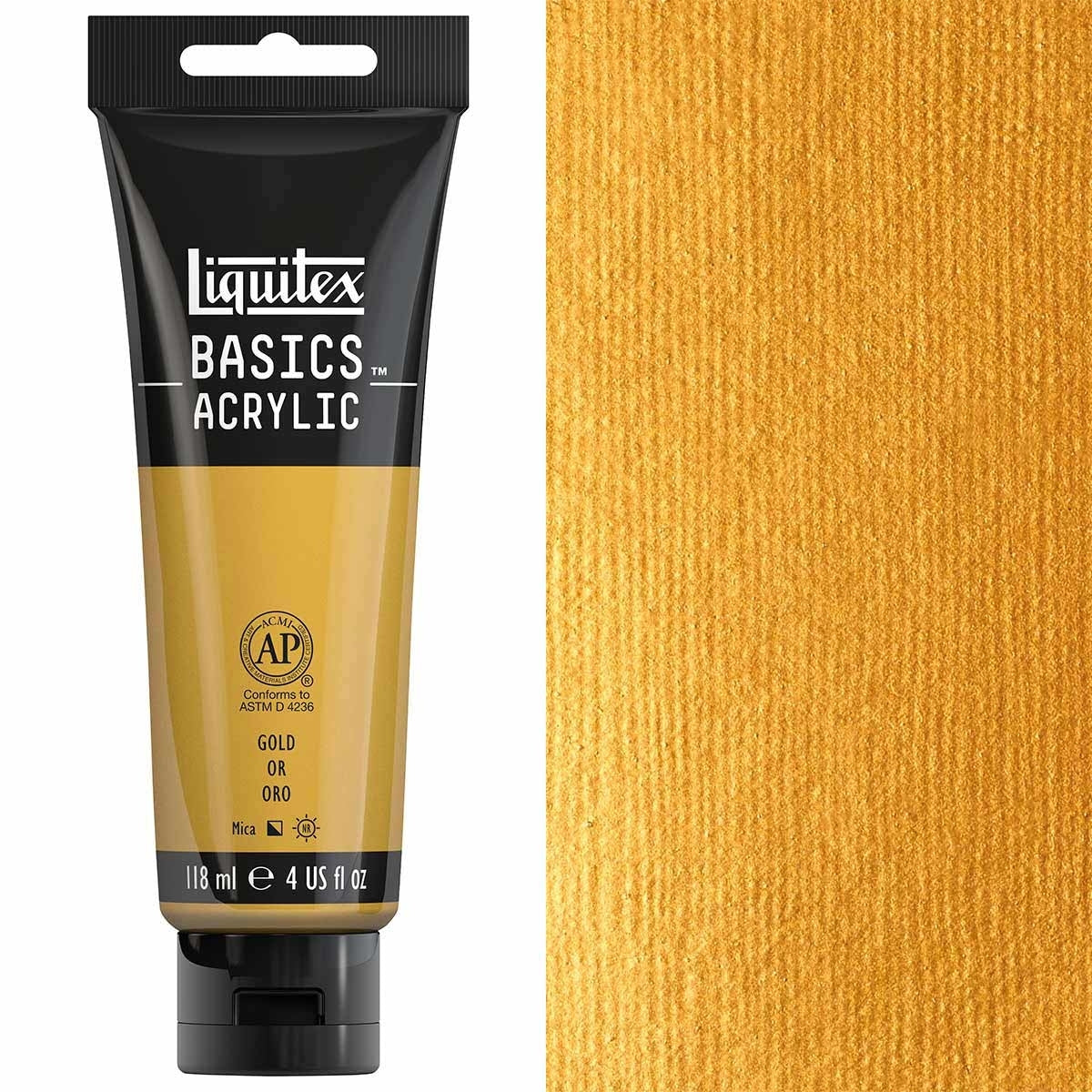 Liquitex - Basics Acrylic Colour - 118ml Gold