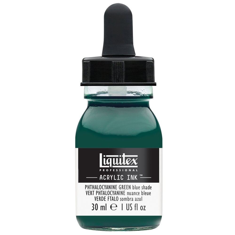 Liquitex - Acrylic Ink - 30ml Phthalo Green Blue Shade