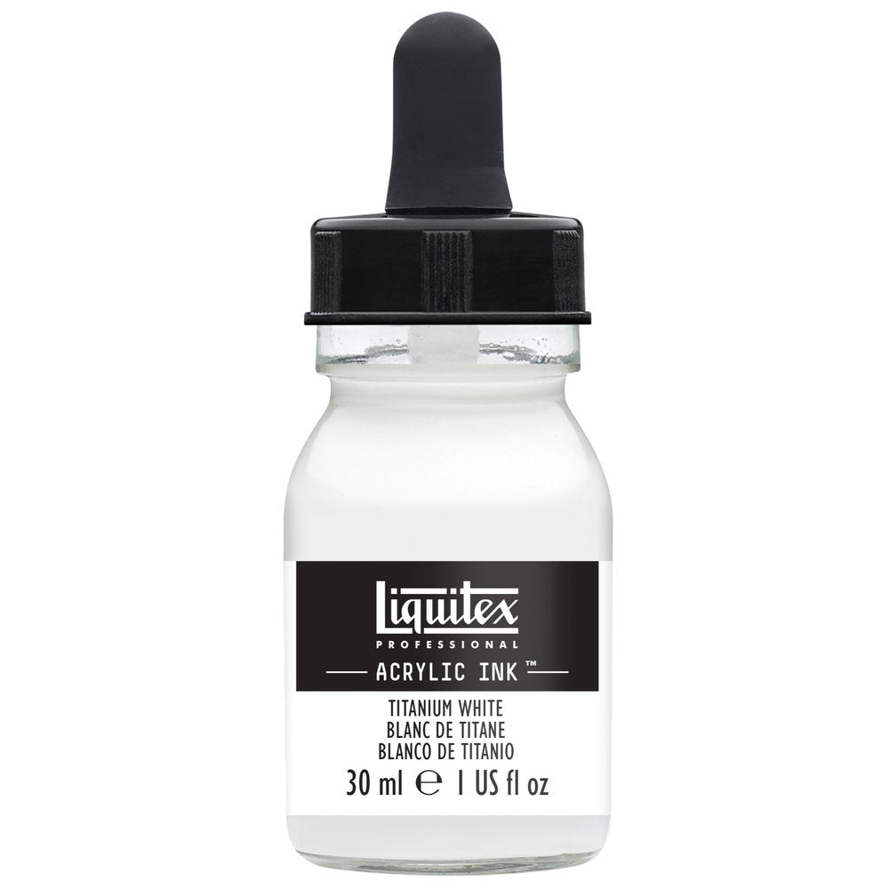 Liquitex - Acrylic Ink - 30ml Titanium White