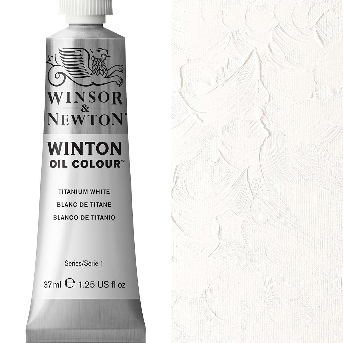 Winsor and Newton - Winton Oil Colour - 37ml - Titanium White (40)