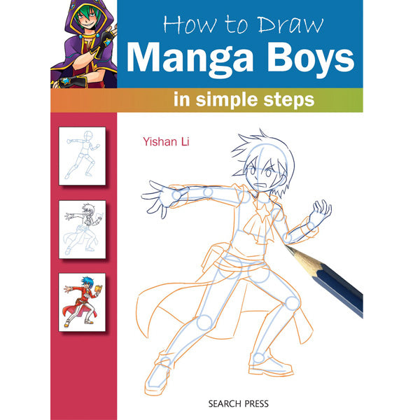 Search Press Books - How to Draw: Manga Boys