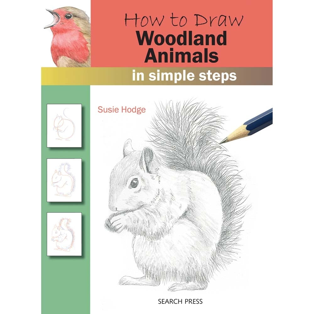 Search Press Books - How To Draw Woodland Animals