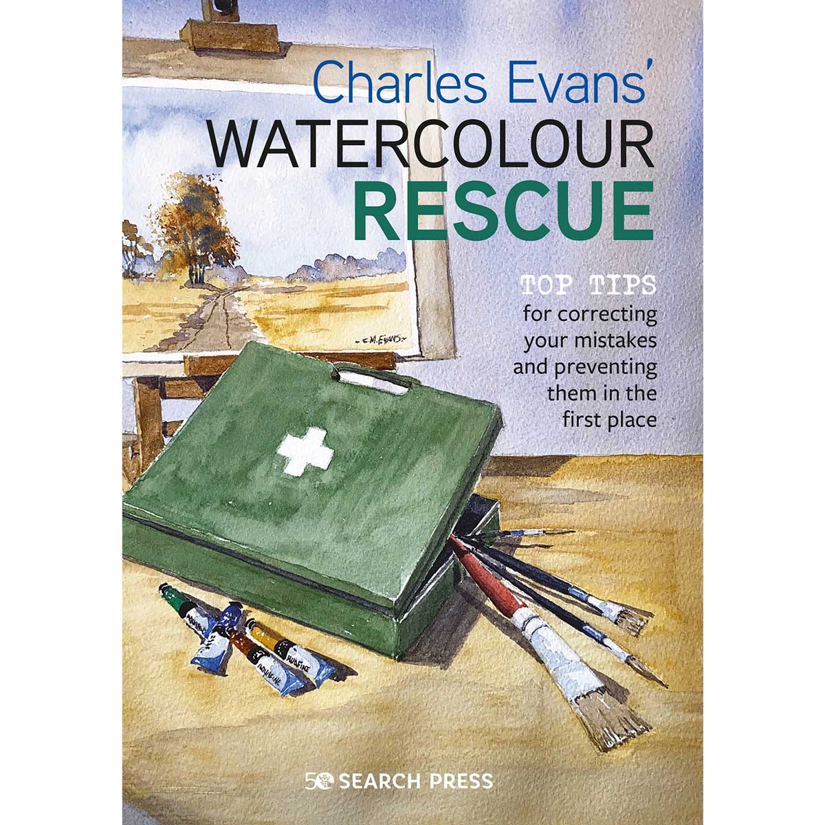 Search Press Books - Charles Evans Watercolour Rescue