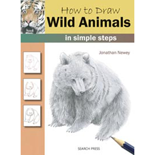 Search Press Books - How to Draw - Wild Animals