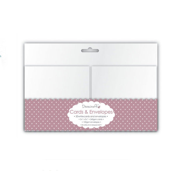 Dovecraft Mini Cards with Envelopes - 20pk Dovecraft Mini Cards with Envelopes - 20pk