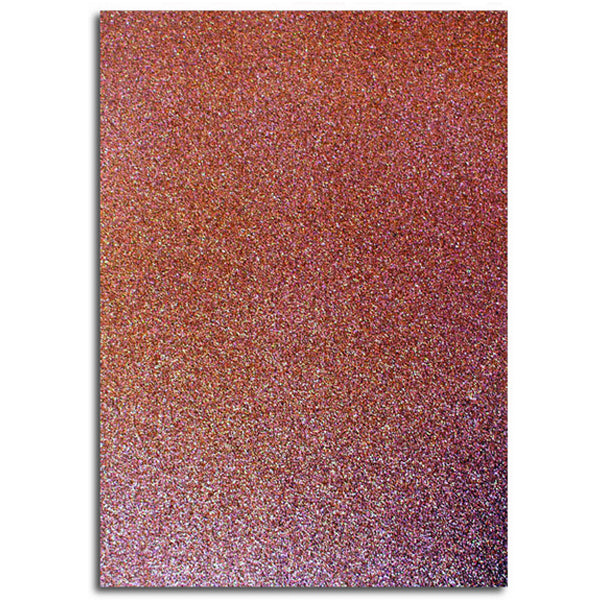 Dovecraft - A4 Glitter Card Chocolate