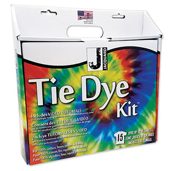 Jacquard Funky-Groovy  Large Tie-Dye Kit - For 15 Shirts