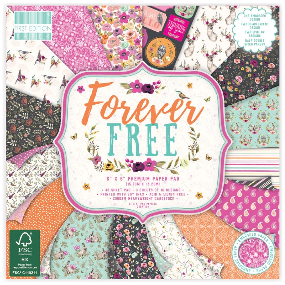 First Edition - 6x6 Pad - Forever Free