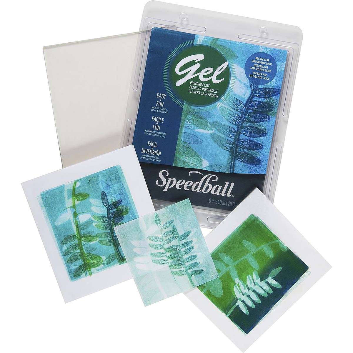 Speedball - Gel Druckplatte 8 x 10 Zoll - 20 x 25 cm