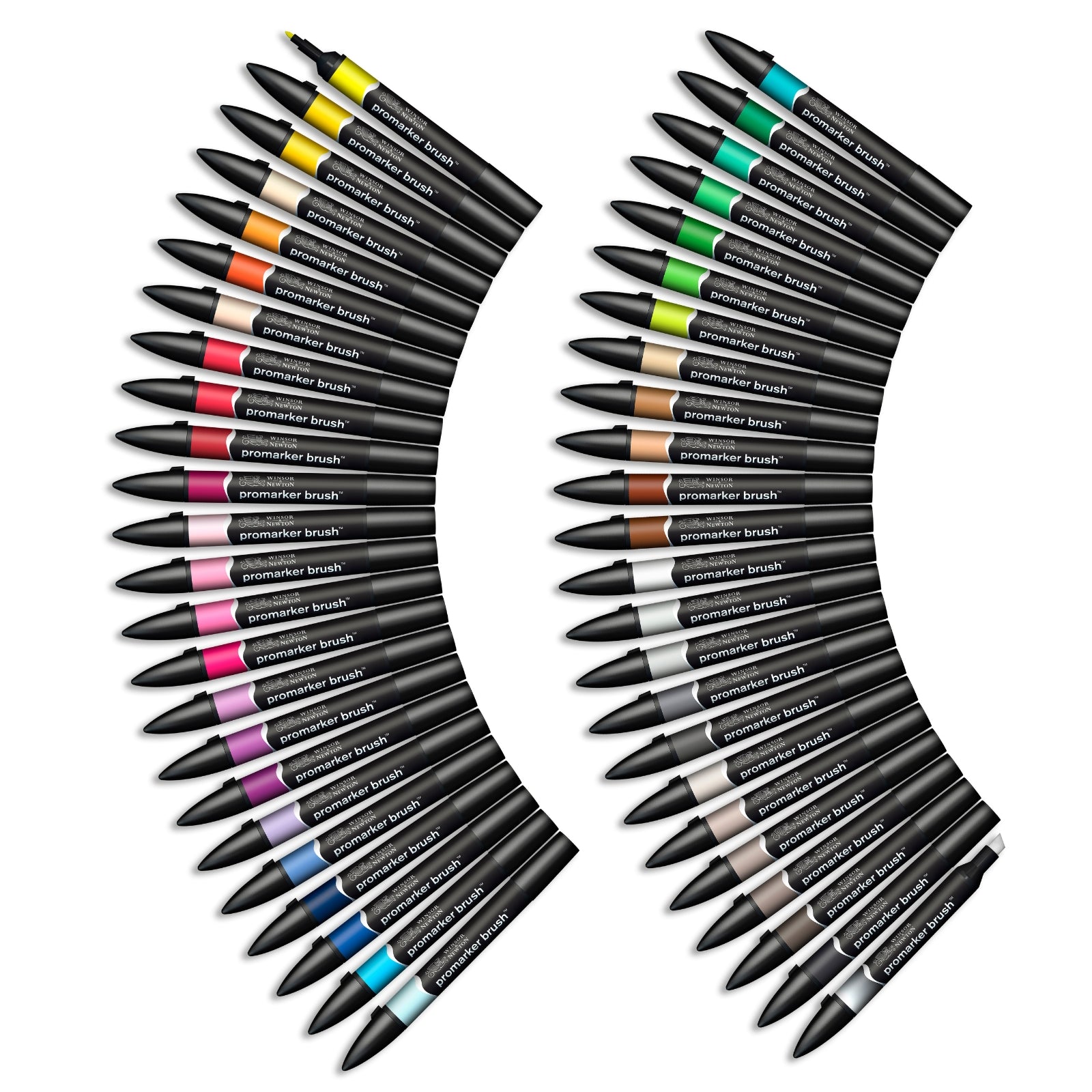 Winsor & Newton  - ProMarker Brush Essential Collection  48 Set