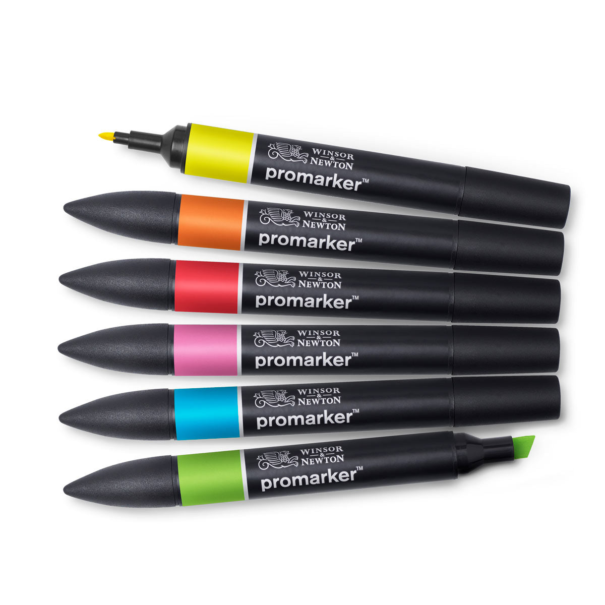 Winsor und Newton - Promarker 6 Set lebendige Töne