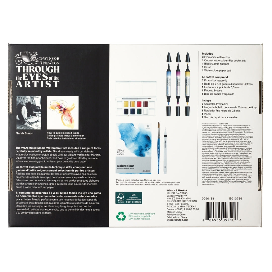 Winsor & Newton - Mixed Media Set - Watercolour