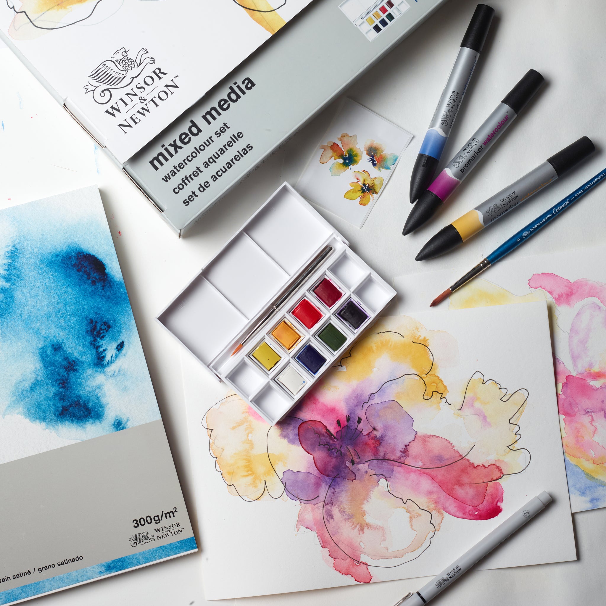 Winsor & Newton - Mixed Media Set - Watercolour