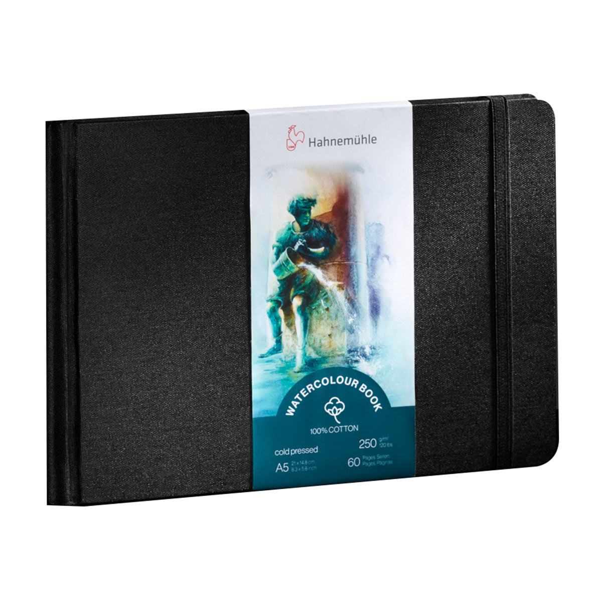 Hahnemuhle - Hardback -Aquarellbuch - 100% Baumwolle 250 GSM A5 - Landschaft