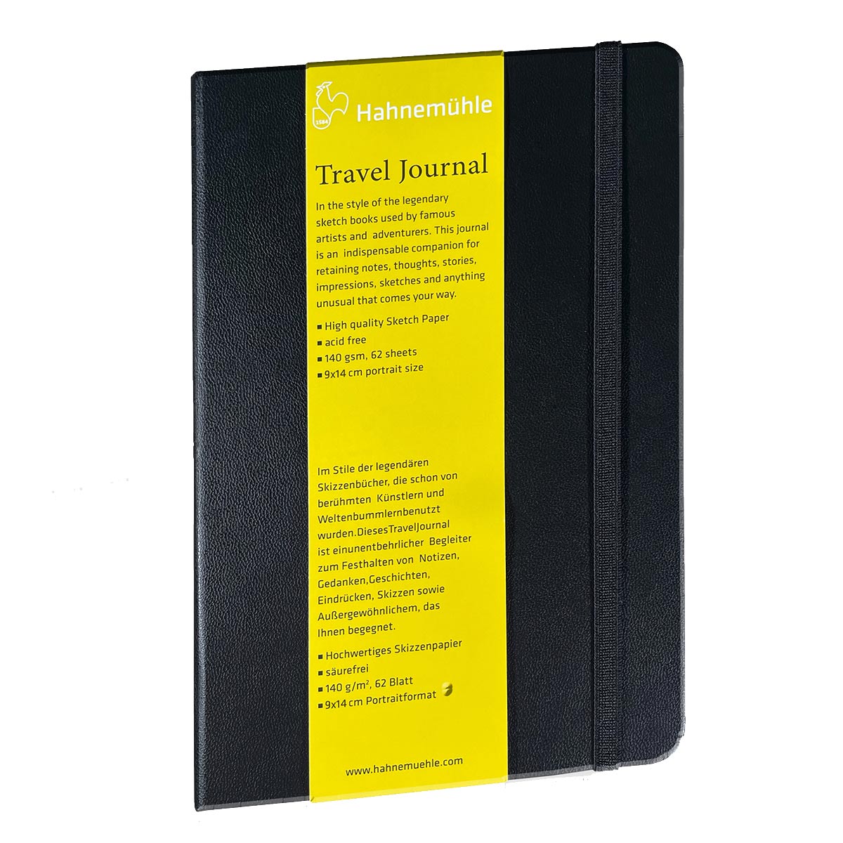 Hahnemuhle - Travel Journal 140GSM 62 fogli 9x14cm - Ritratto