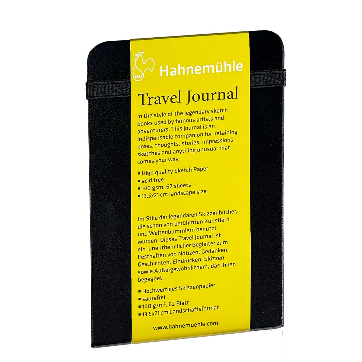 Hahnemuhle - Journal de voyage 140gsm 62 feuilles 13x21cm - paysage