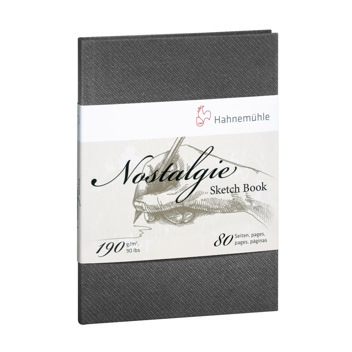 Hahnemuhle - Nostalgie Sketch Book - A4 190GSM - Ritratto