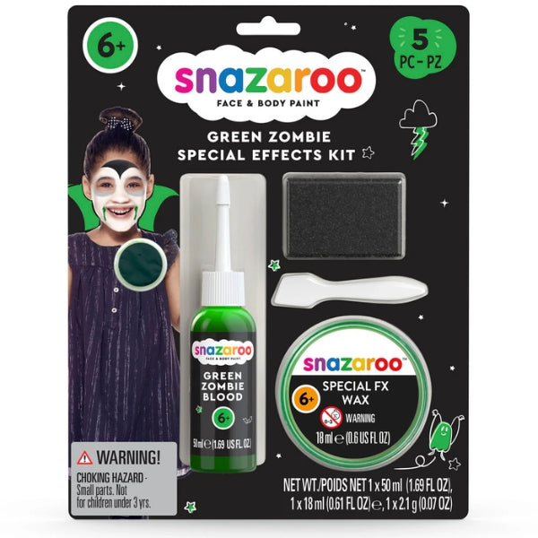 Snazaroo - Special FX Kit Green Zombie
