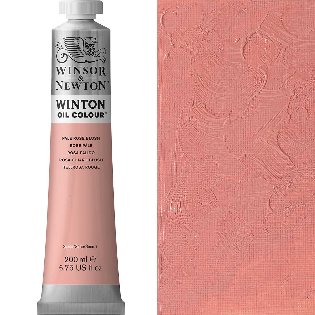 Winsor et Newton - Couleur d'huile Winton - 200 ml - Blush rose pâle
