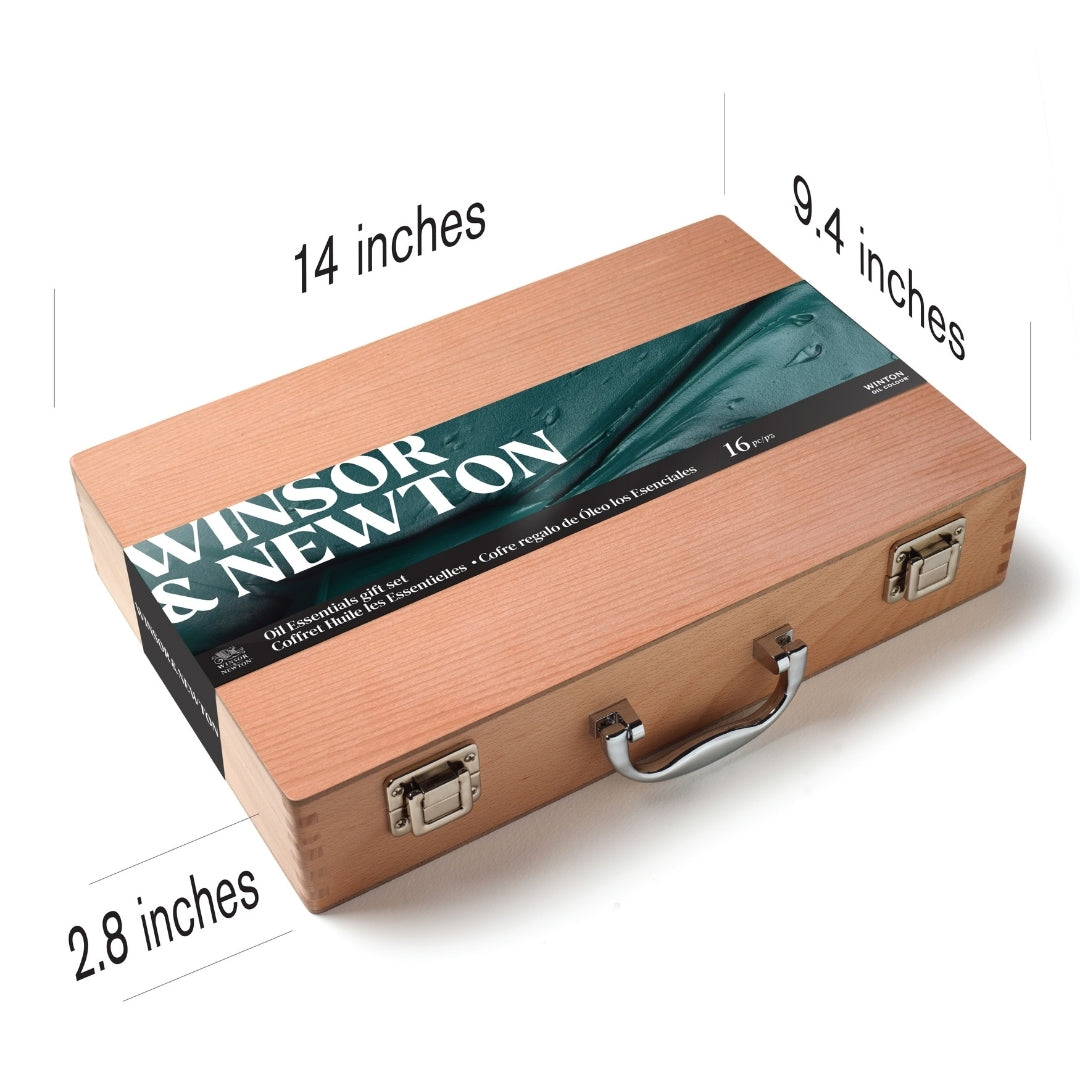 Winsor and Newton - Winton Oil Colour - Wooden Box 8x37ml