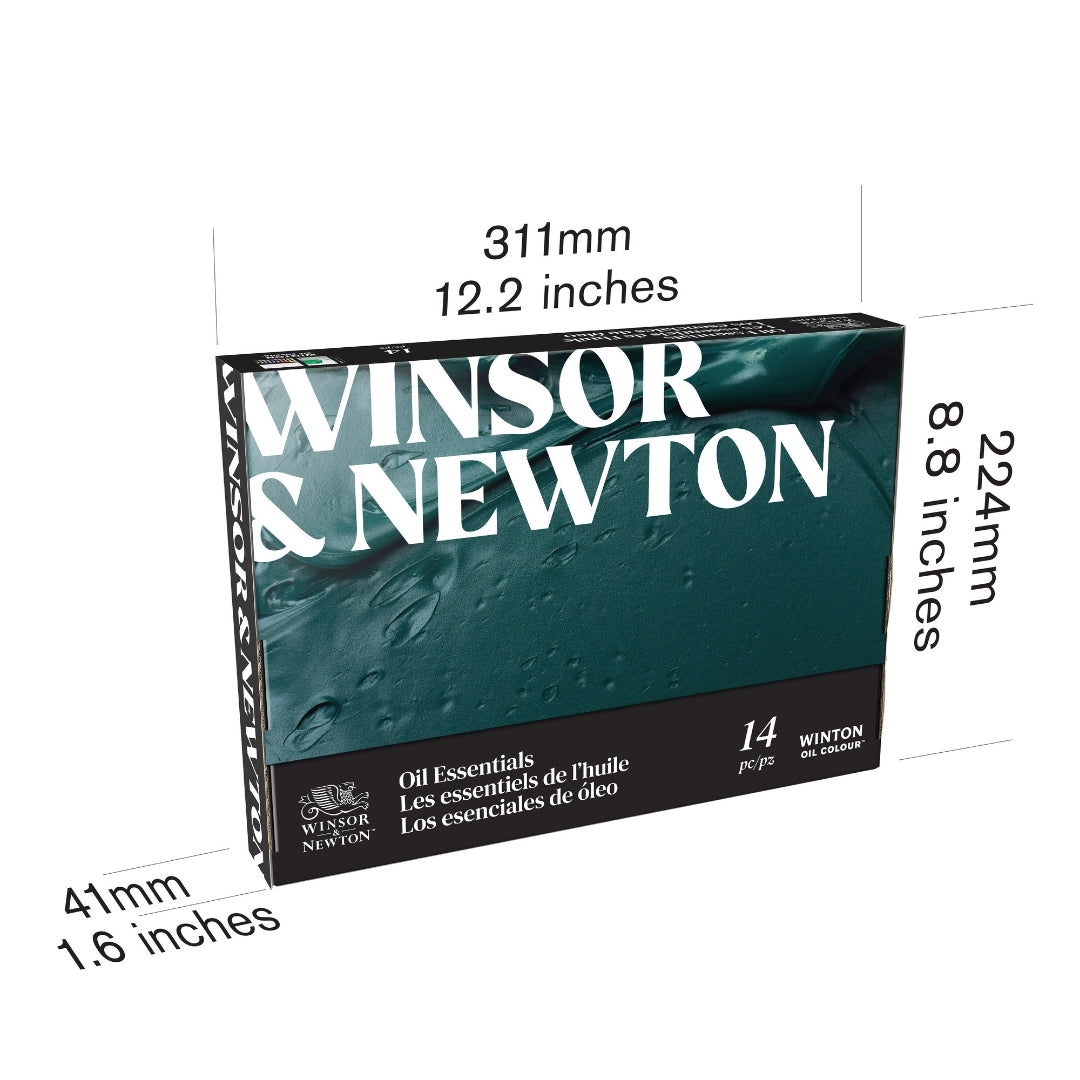 Winsor & Newton - Winton Oil Paint 14 Peice Set 10x12ml tubes