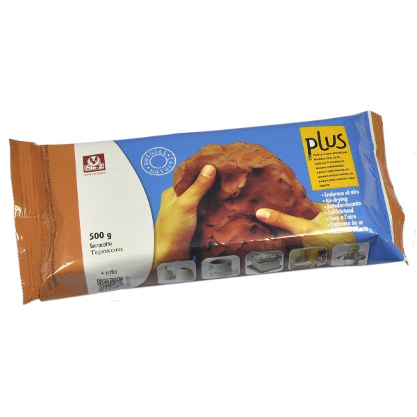 Sio Plus - Luchtdrogende klei - 500 g - Teracotta