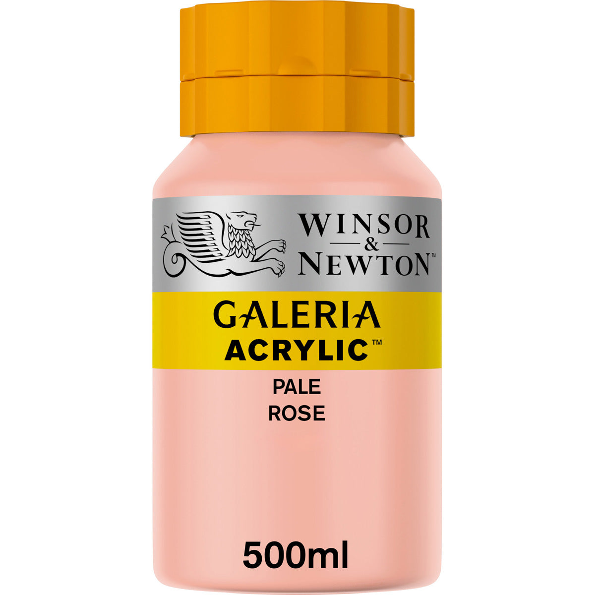 Winsor et Newton - Couleur acrylique de Galeria - 500 ml - Rose pâle