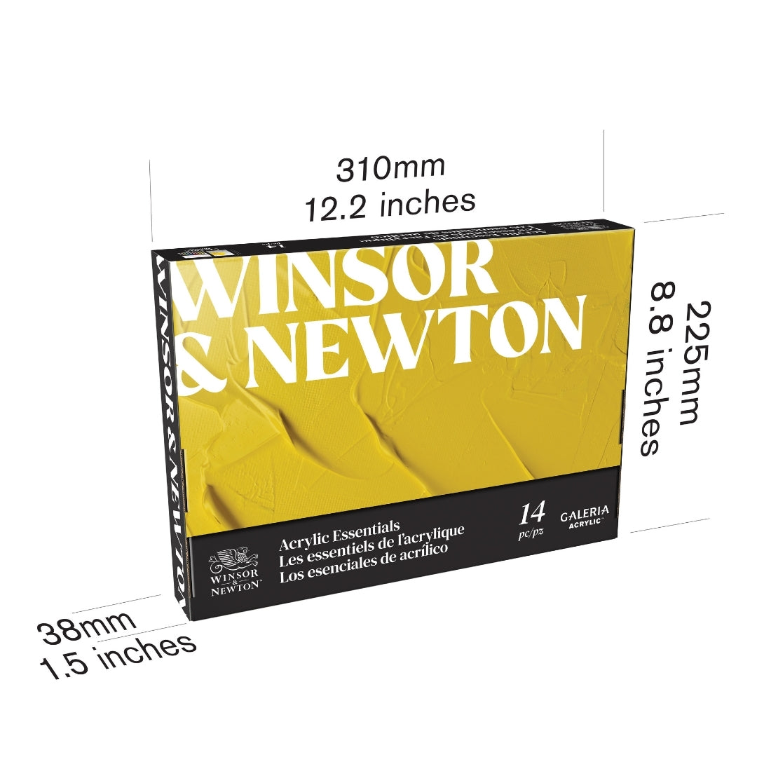 Winsor and Newton - Galeria Acrylic Colour - 14 Peice set