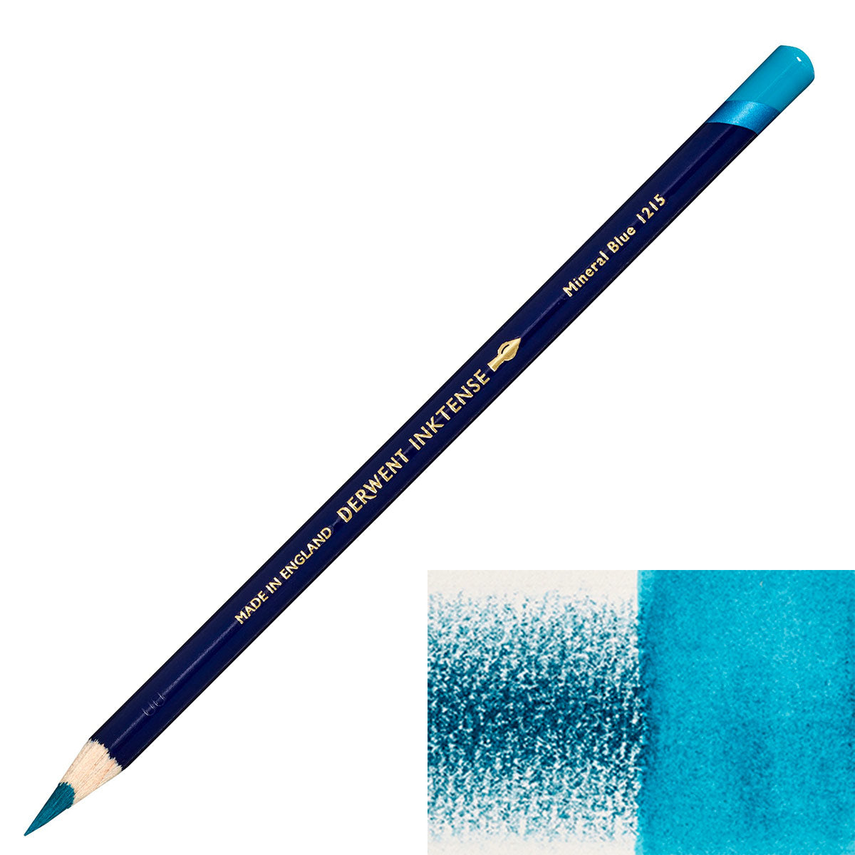Derwent - Inktense Bleistift - Mineralblau 1215