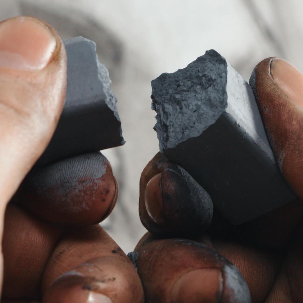 Derwent - Blocchi di carbone XL - Blu nero