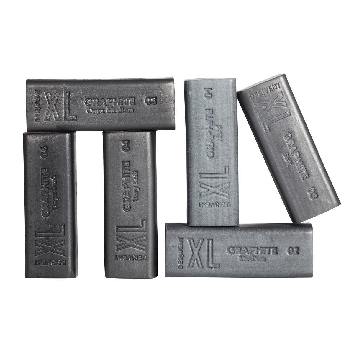 Derwent - Graphite XL Blocks - 6 Tin