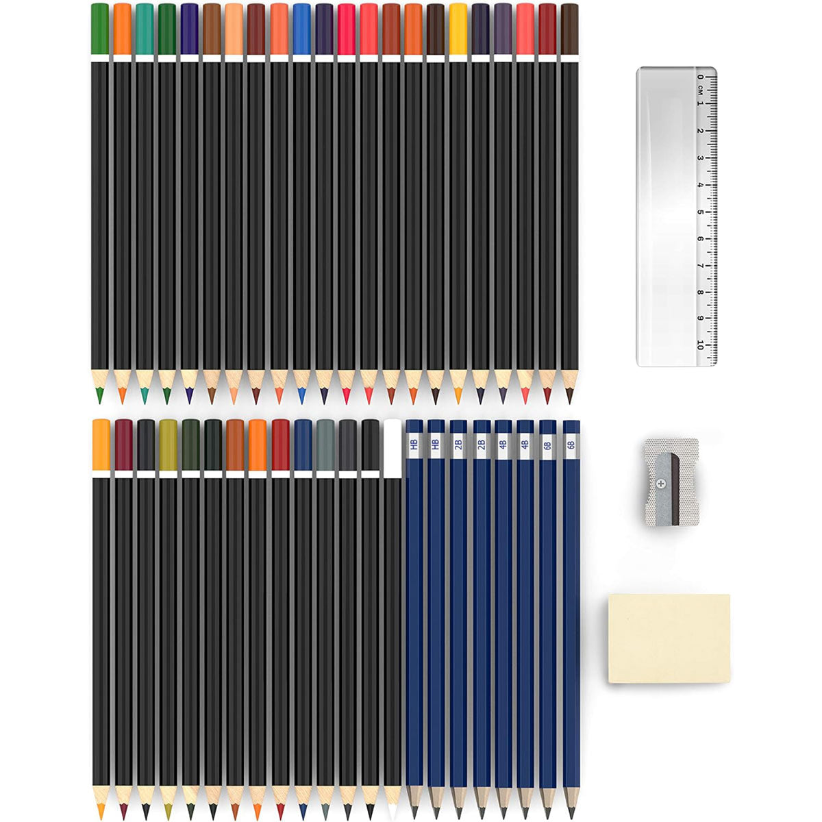 Elements - 48 Piece Pencil wrap set