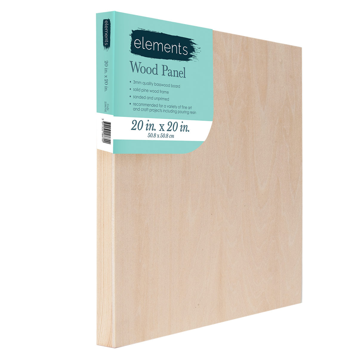 Elements Holzmalplatte - 20x20" - 50x50cm