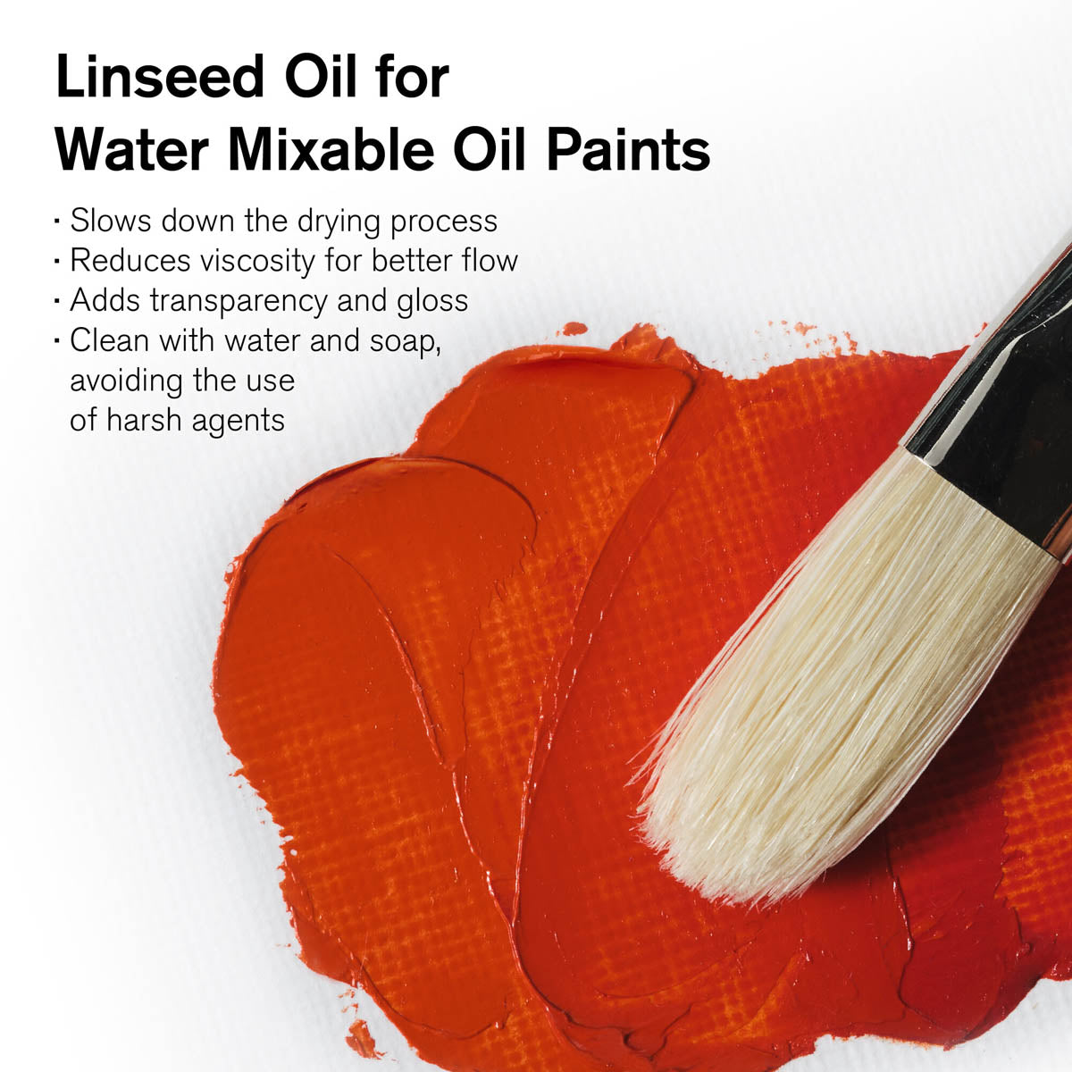 Winsor and Newton - Water Mixable Linseed Oil - 75ml -