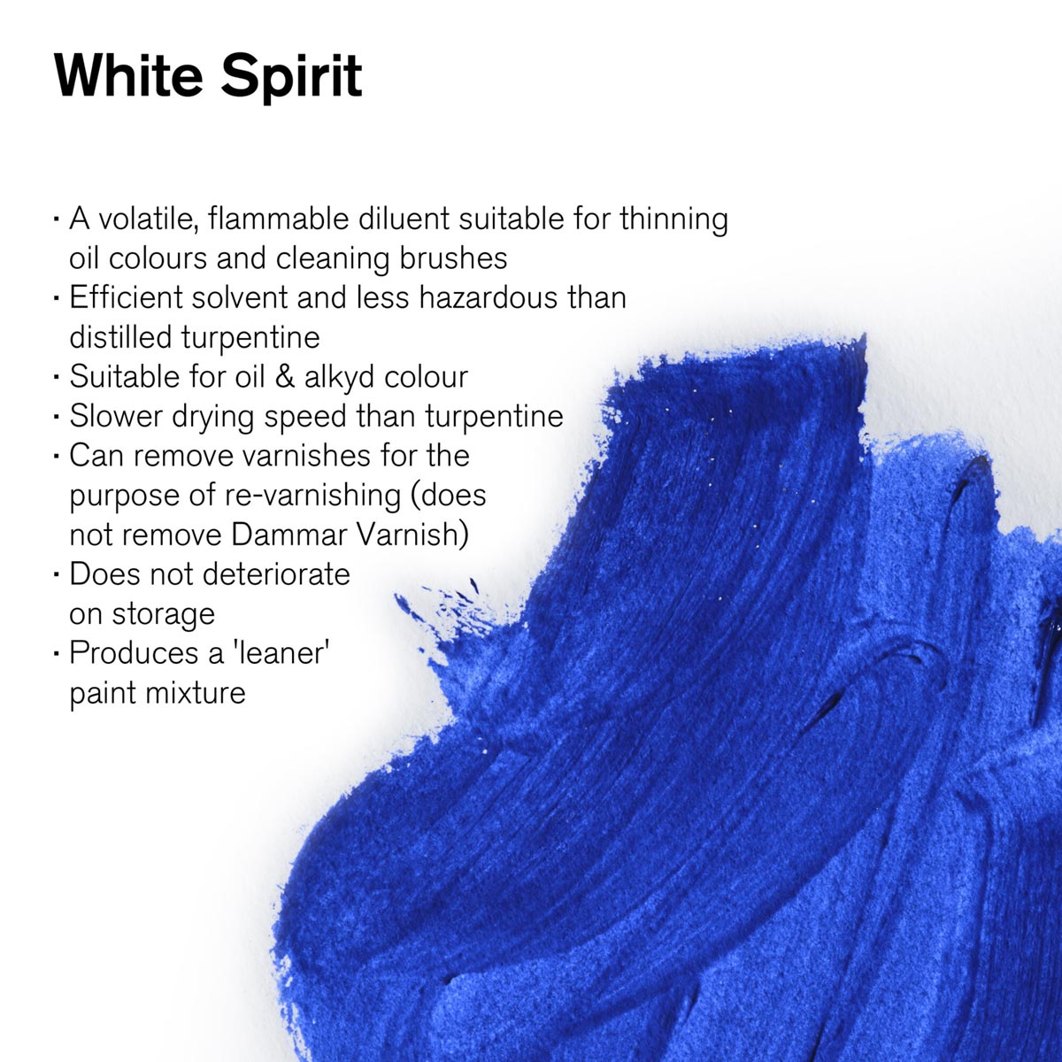 Winsor et Newton - Artists 'White Spirit - 75 ml -