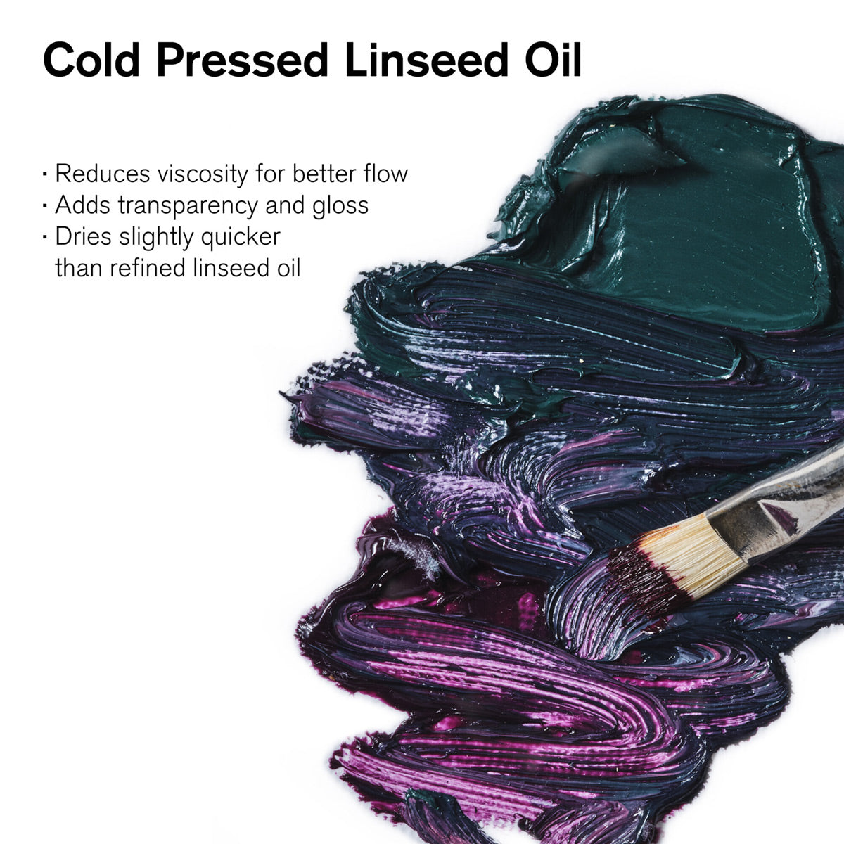 Winsor and Newton - Cold Pressed Linseed Oil - 75ml -