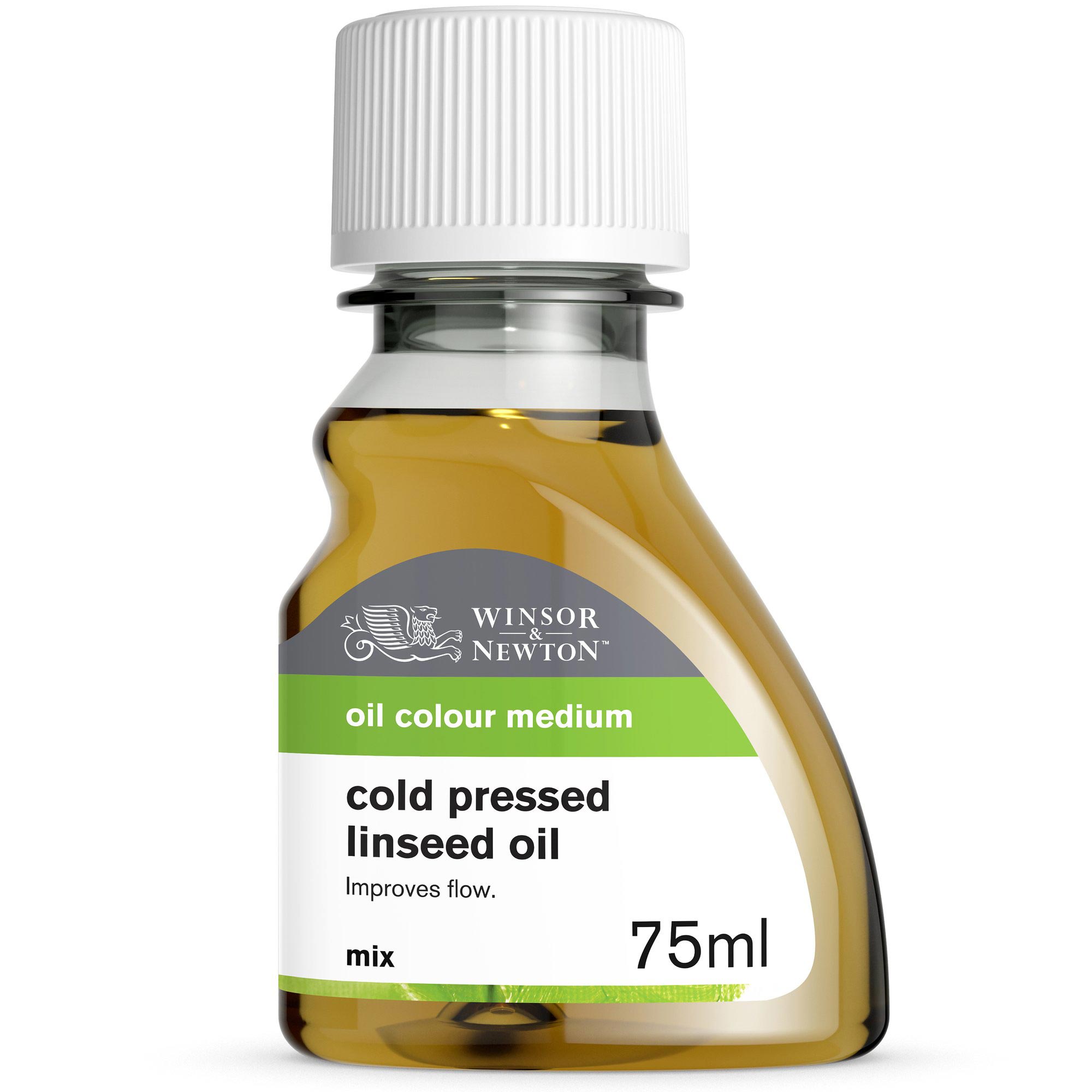 Winsor and Newton - Cold Pressed Linseed Oil - 75ml -