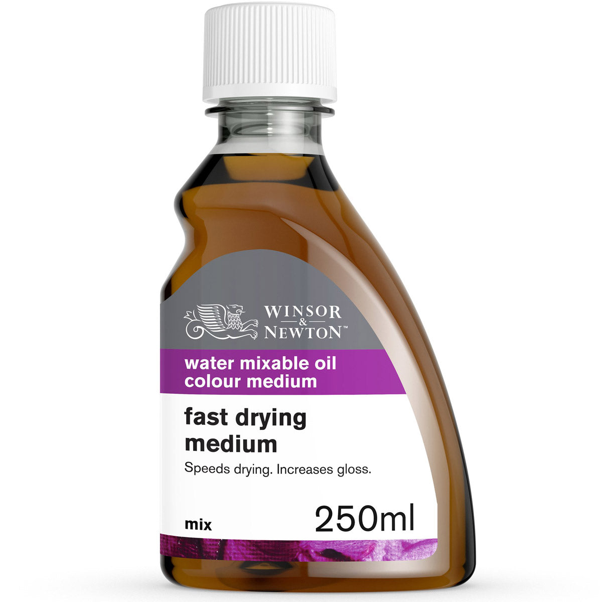 Winsor e Newton - Medium per asciugatura rapida miscelabile d'acqua - 250 ml