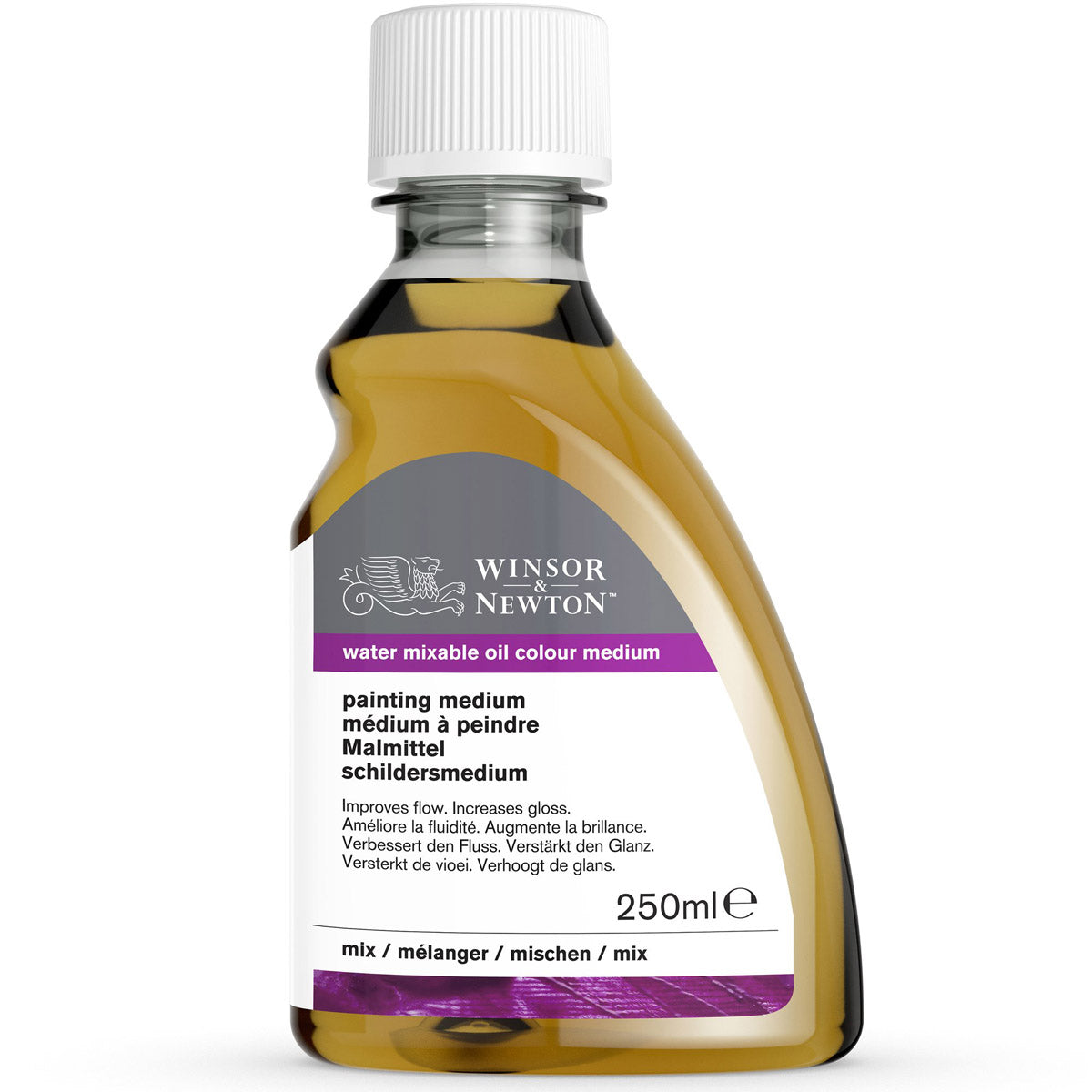 Winsor und Newton - Wassermischbares Malmittelmedium - 250 ml