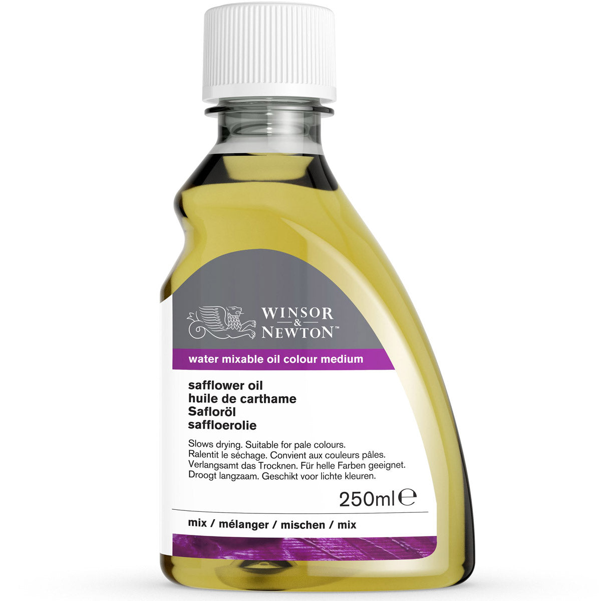 Winsor und Newton - Wassermischbares Saflor -Öl - 250 ml