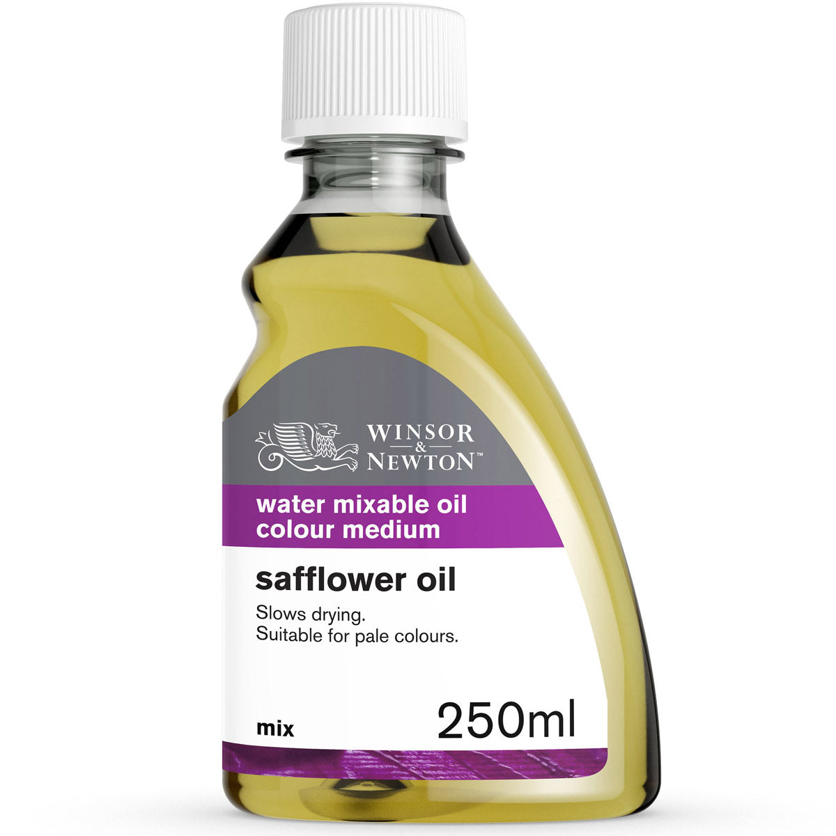 Winsor en Newton - Water mengbare saffloerolie - 250 ml