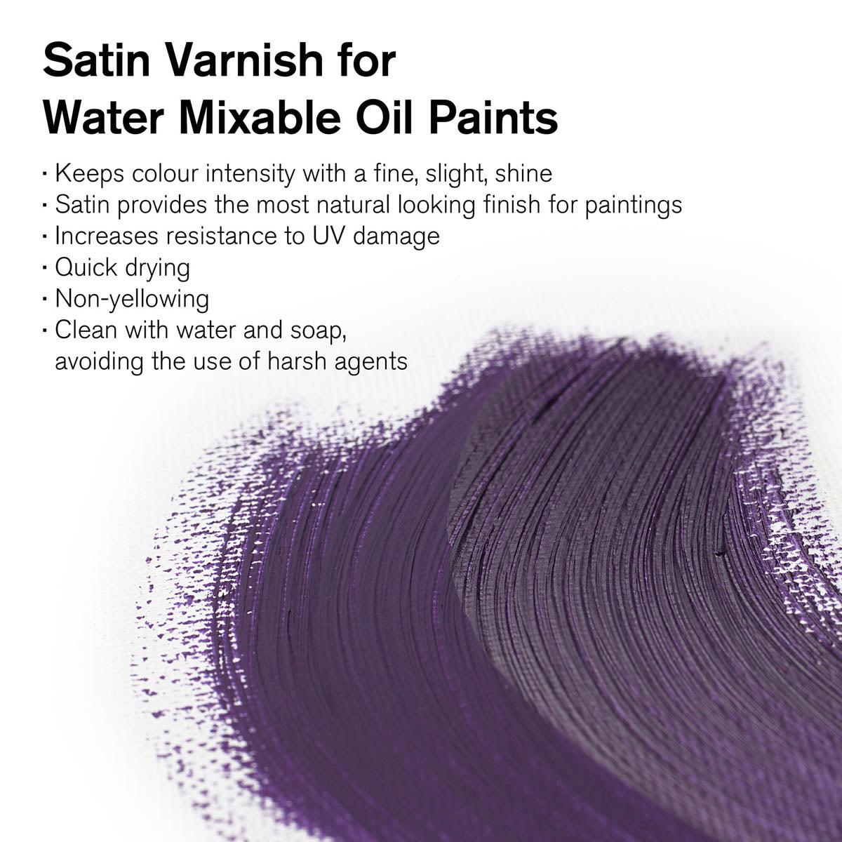 Winsor and Newton - Water Mixable Satin Varnish - 250ml