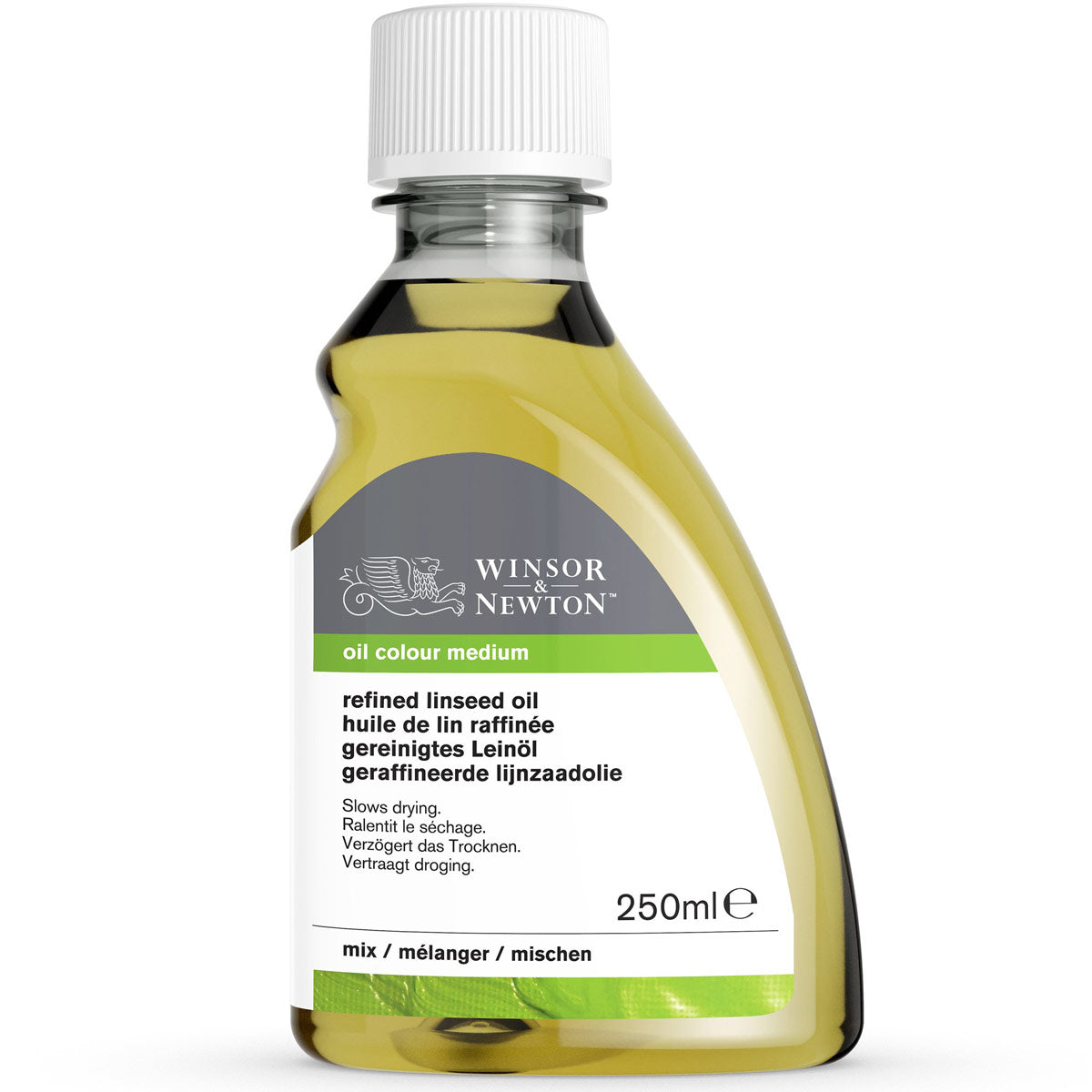 Winsor e Newton - raffinato olio di semi di lino - 250 ml