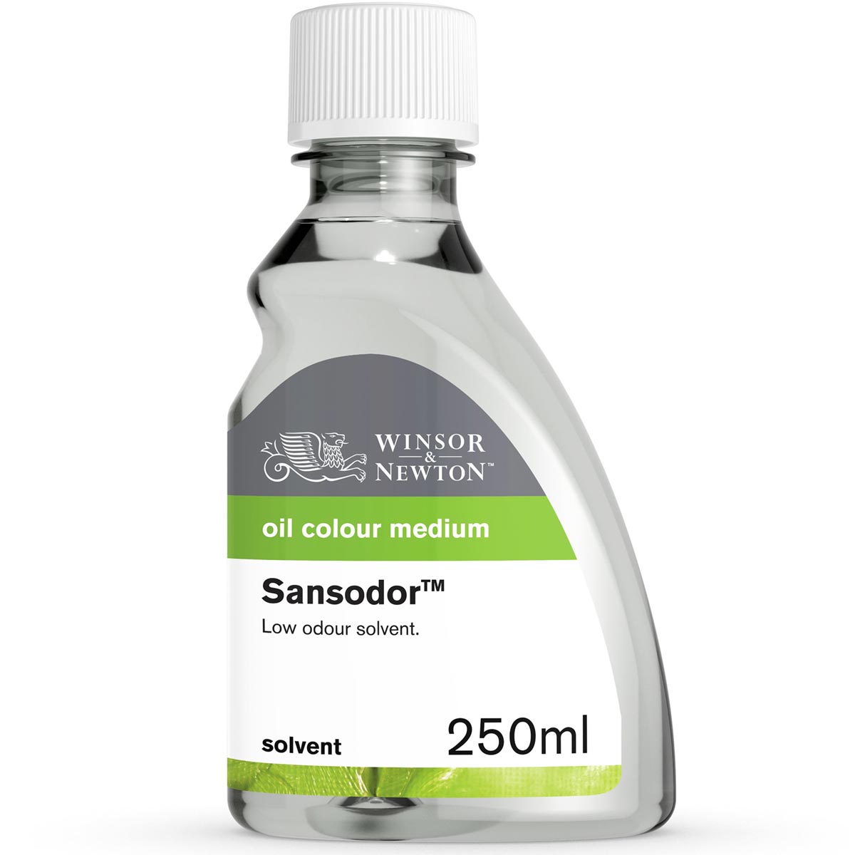 Winsor and Newton - Sansodor Low Odour Solvent Cleaner - 250ml