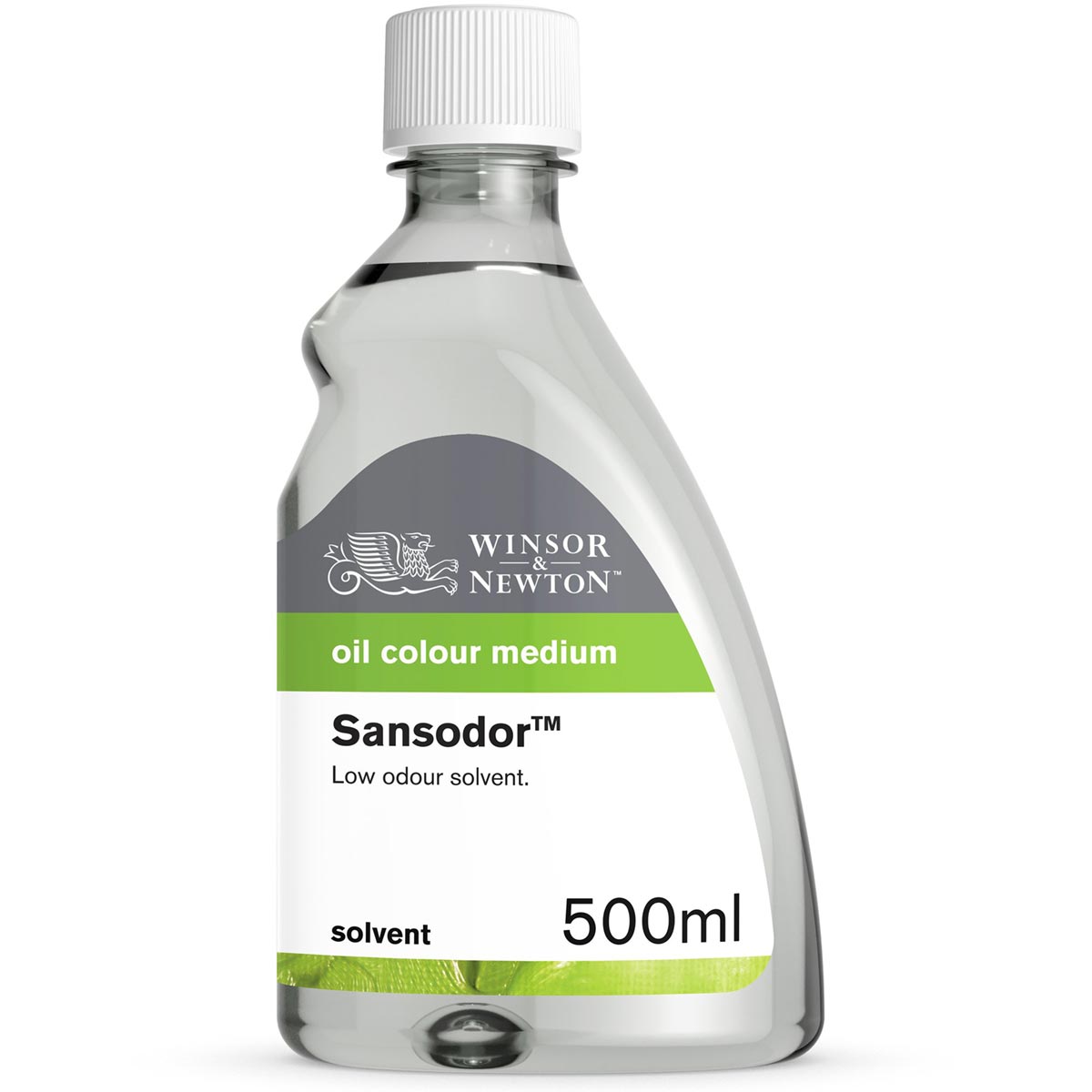 Winsor and Newton - Sansodor Low Odour Solvent Cleaner - 500ml