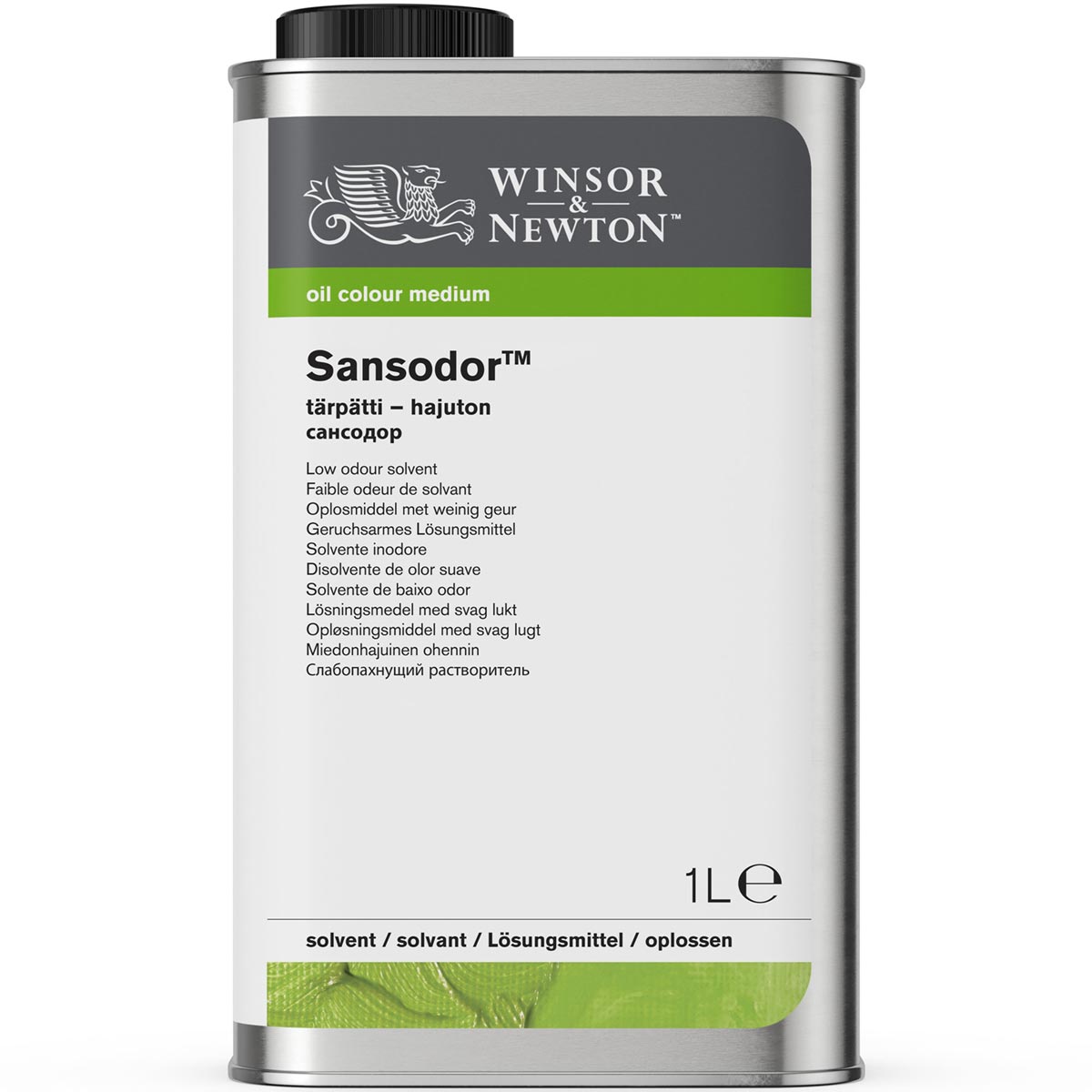 Winsor et Newton - Sansodor Low Odor Solvent Cleaner - 1 litre