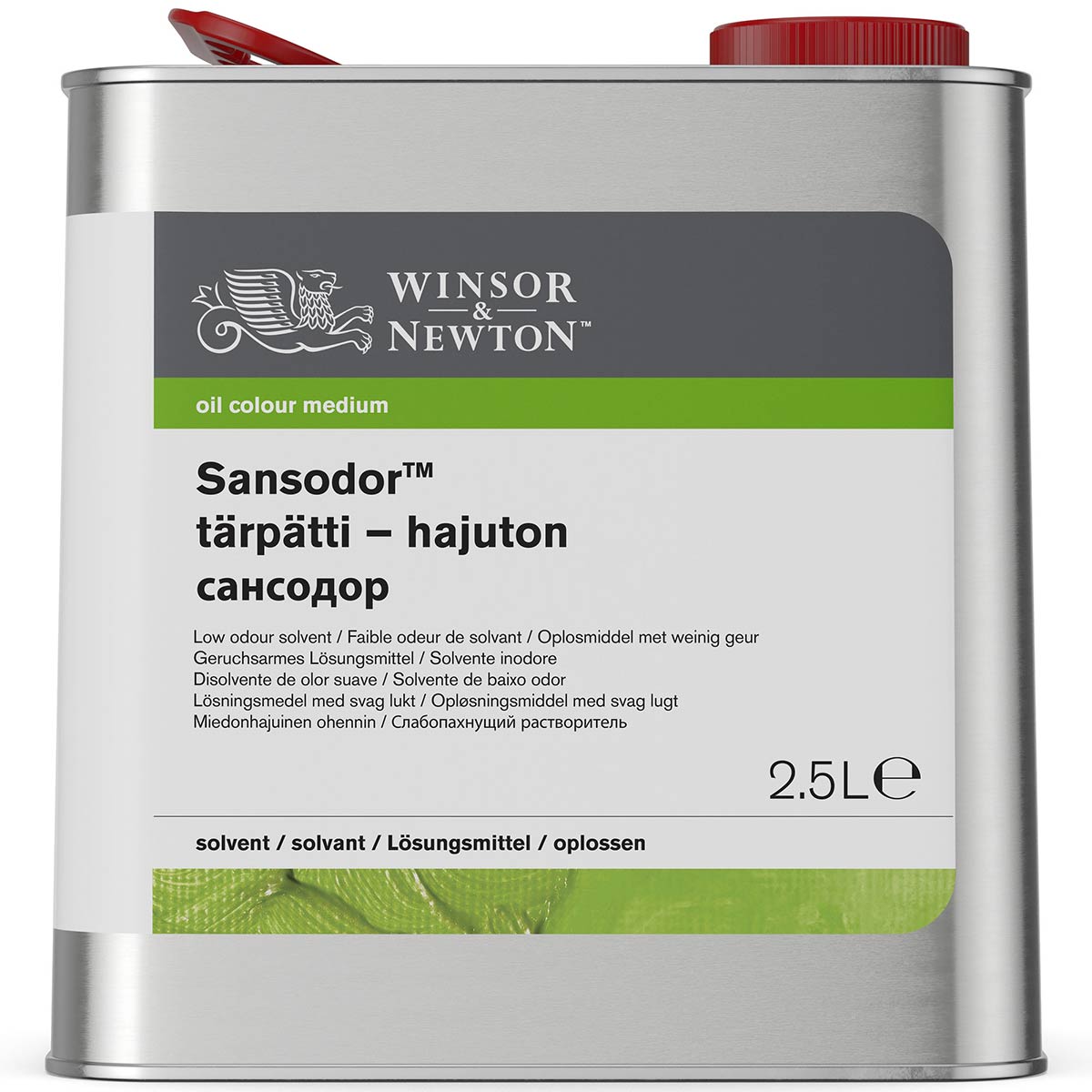 Winsor e Newton - Sansodor Low Odor Solvent Cleaner - 2,5 litri